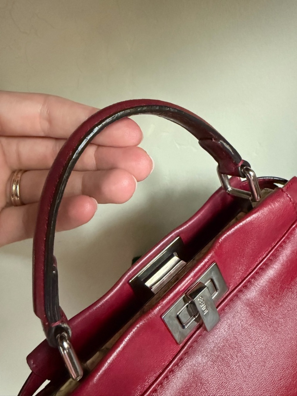 FENDI peekaboo monster mini - Picture 5 of 12